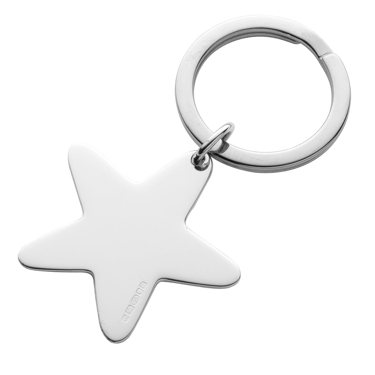 Silver Star Keyring | Hersey & Son Silversmiths