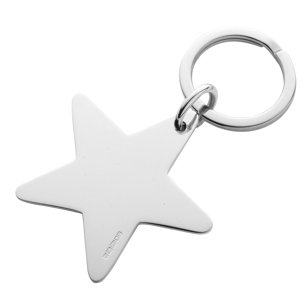 Silver Star Keyrings | Hersey & Son Silversmiths