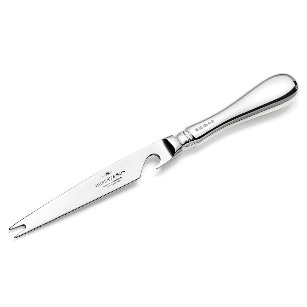 Sterling Silver Bar Knife from Hersey & Son Silversmiths