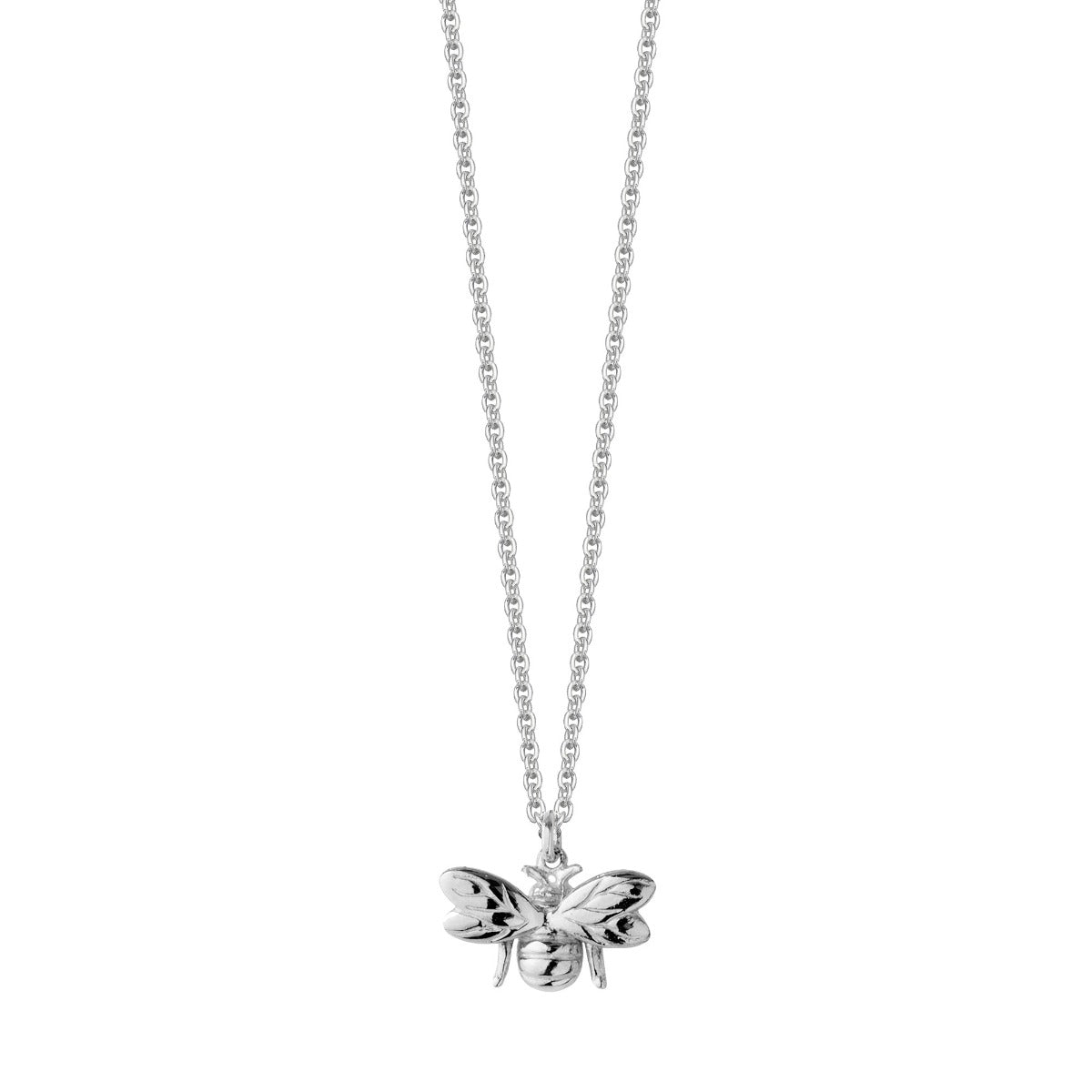 Silver Bee Pendant Necklace| Hersey & Son Silversmiths