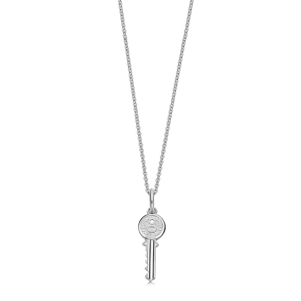 Sterling Silver Mini Key Pendant | Hersey & Son Silversmiths