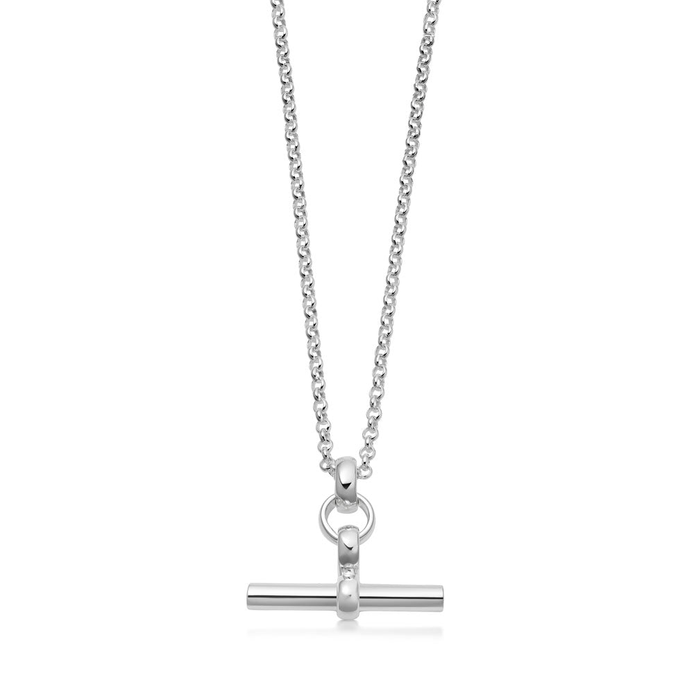 Sterling Silver T Bar Necklace | Hersey & Son Silversmiths