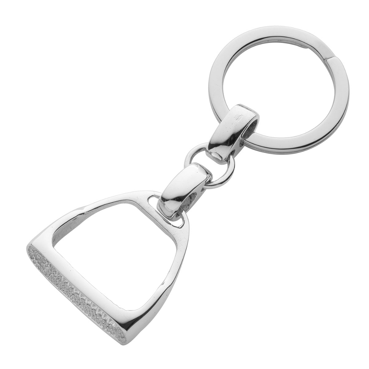 Silver Stirrup Keyring | Hersey & Son Silversmiths