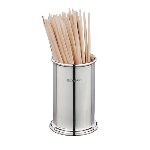 Silver Holder for Toothpicks or Cocktail Sticks | Hersey & Son Silversmiths