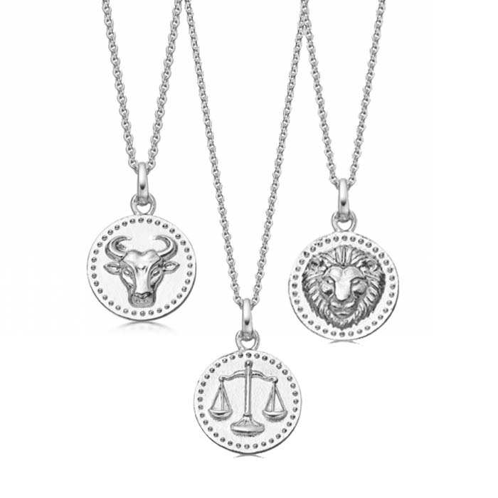 Childs Sterling Silver Zodiac Necklace | Hersey & Son Silversmiths