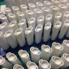 image of white lip balm tubes