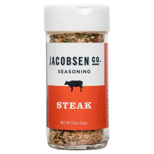 Jacobsen Salt Co - Six Vial Set Infused Salt with Wooden Stand