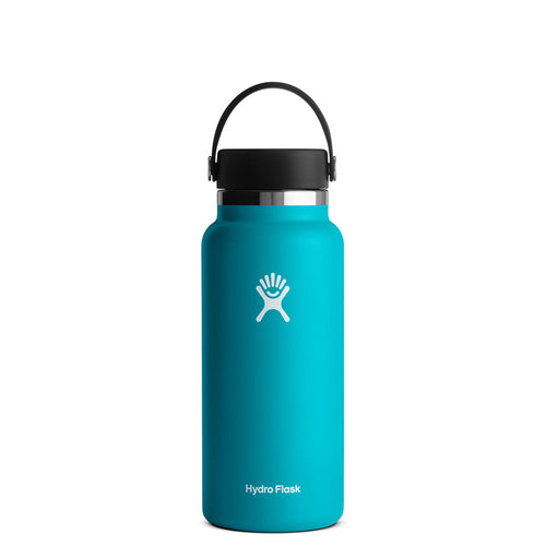 Special Wide Mouth Red Metal Water Bottle 01003A