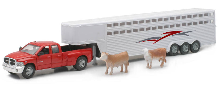 New 1 32. Наборы New-ray 1995. Масштабная модель грузовик с прицепом dodge c38t (1984) leche Pascual. New ray Toys. Farm Truck игрушка.