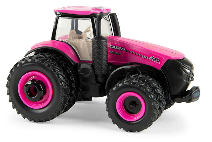 #44335 1/64 Pink Case-IH AFS Connect Magnum 340 with Front & Rear Duals