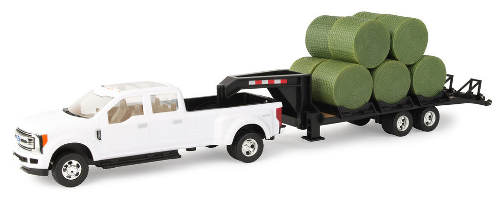 toy truck and gooseneck trailer