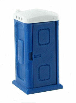 #50-141-BL 1/50 Blue Porta-Potty