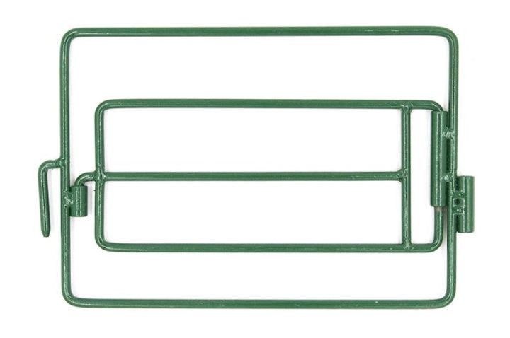 #500221 Green Metal Gate