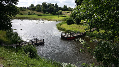 River ferry at Grobiņa