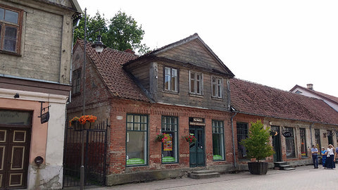 Street scene in Kuldīga