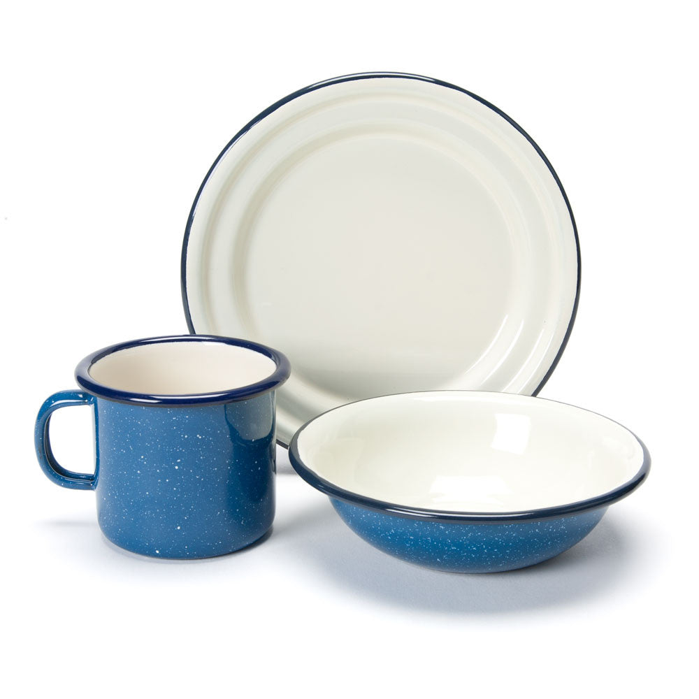 enamel cup, bowl & plate set - Nova Natural Toys & Crafts