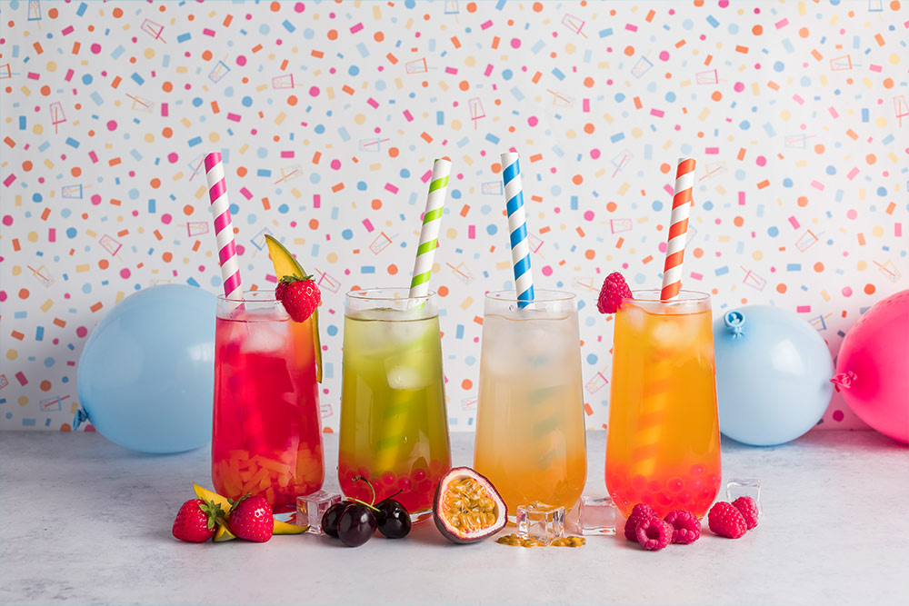 fruit bubble tea