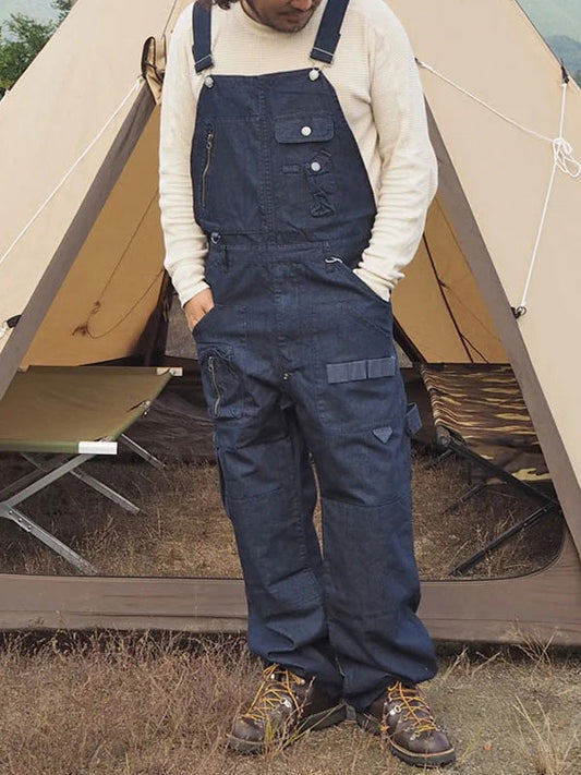 Sloppy Overalls Big Pockets Workwear with Zipper Fly – Wild Soul Co.