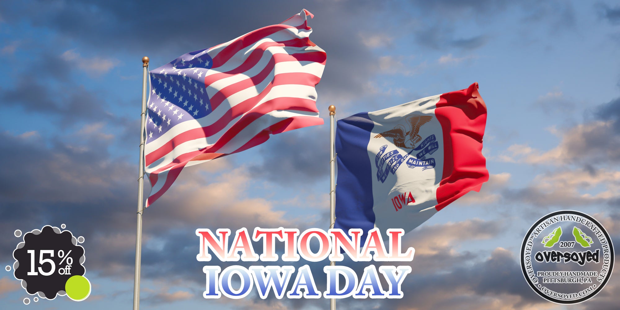 OverSoyed Artisan Handcrafted Products - National Iowa Day