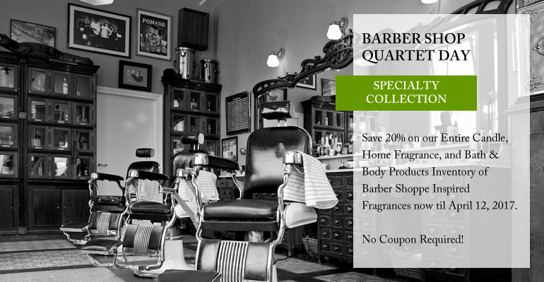 OverSoyed Fine Organic Products - National Barber Shop Quartet Day Collection