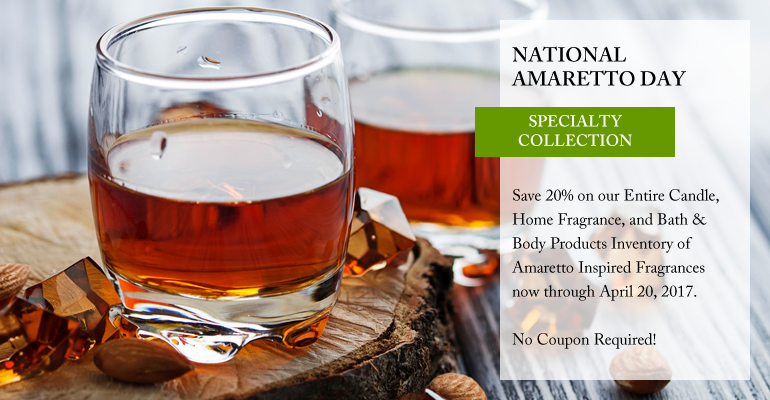 OverSoyed Fine Organic Products - National Amaretto Day Collection