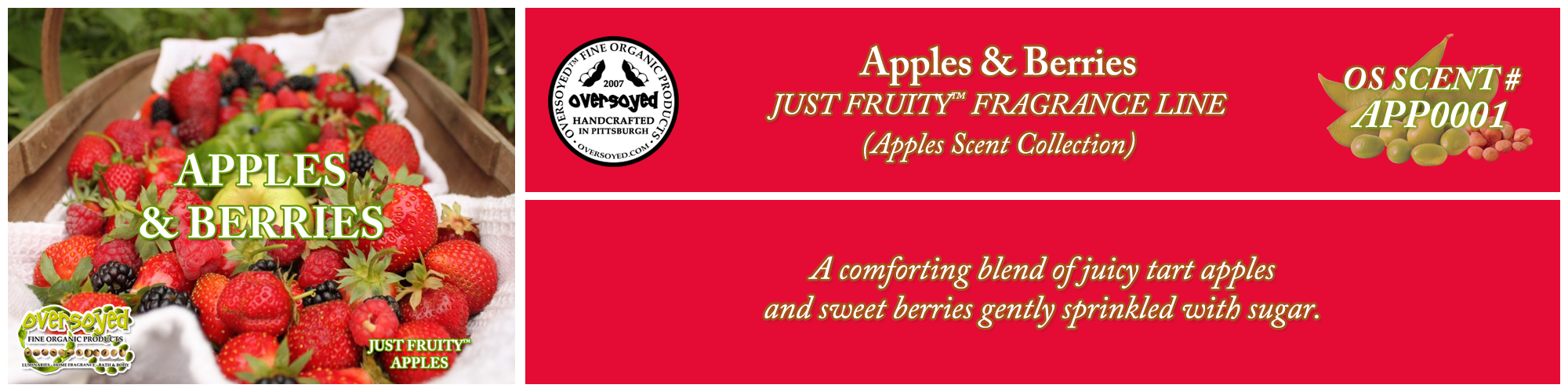 Apples & Berries Handcrafted Products Collection