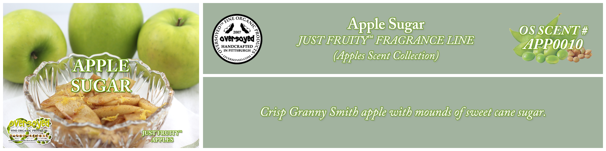 Apple Sugar Handcrafted Products Collection