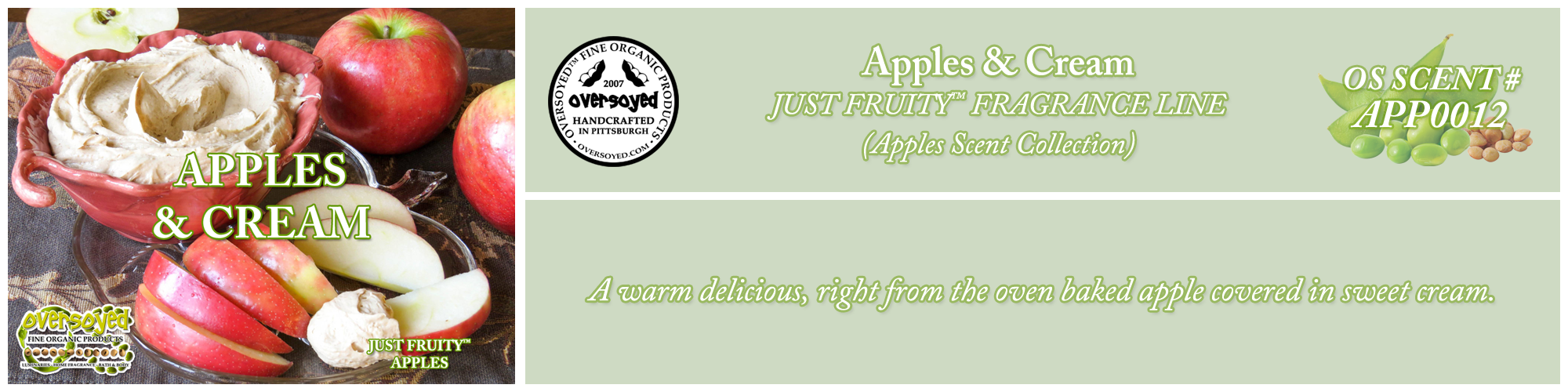 Apples & Cream Handcrafted Products Collection