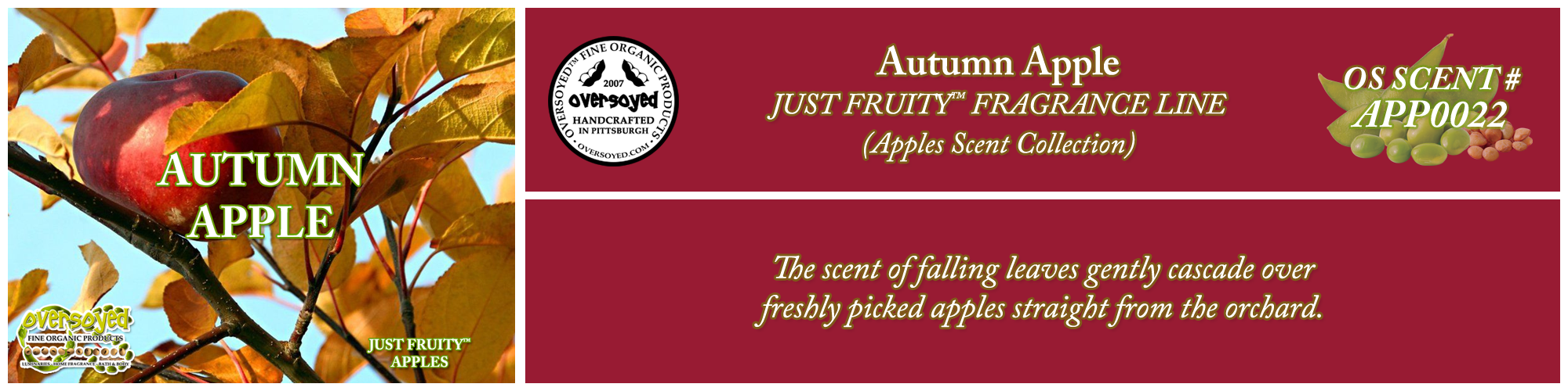 Autumn Apple Handcrafted Products Collection