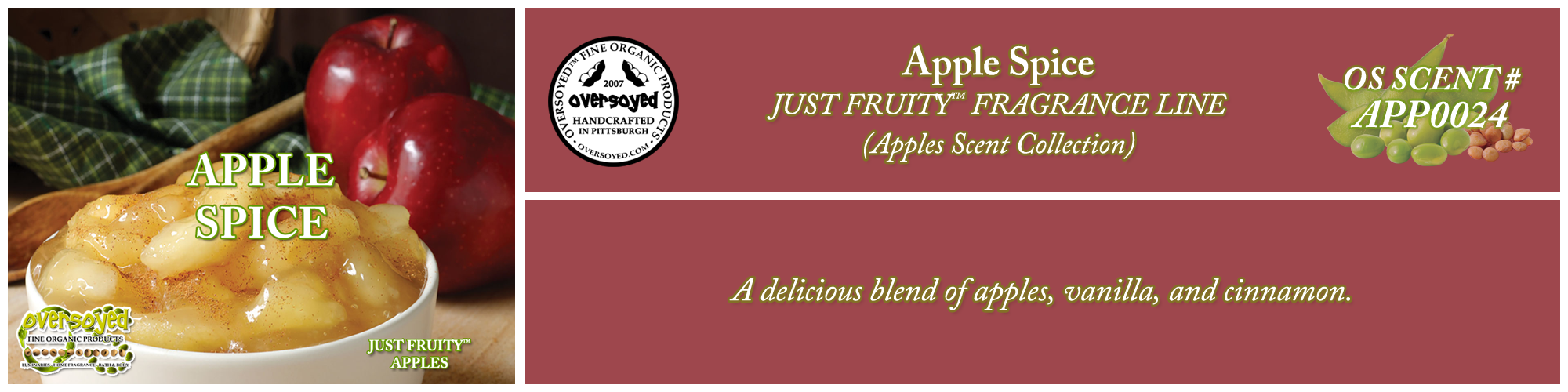 Apple Spice Handcrafted Products Collection