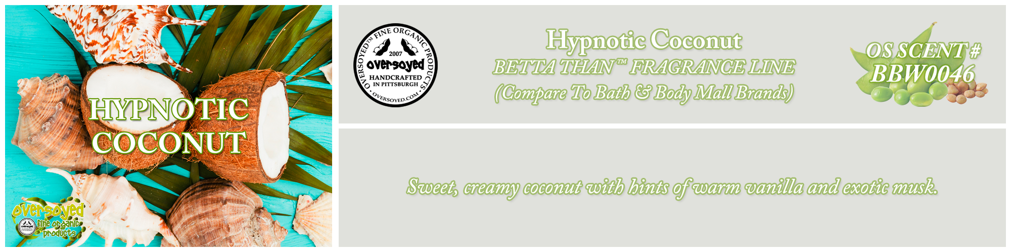 Hypnotic Coconut Handcrafted Products Collection