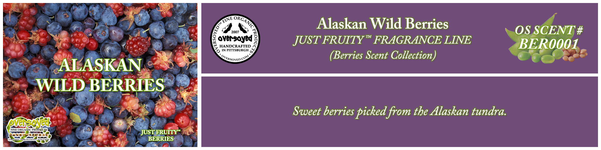 Alaskan Wild Berries Handcrafted Products Collection