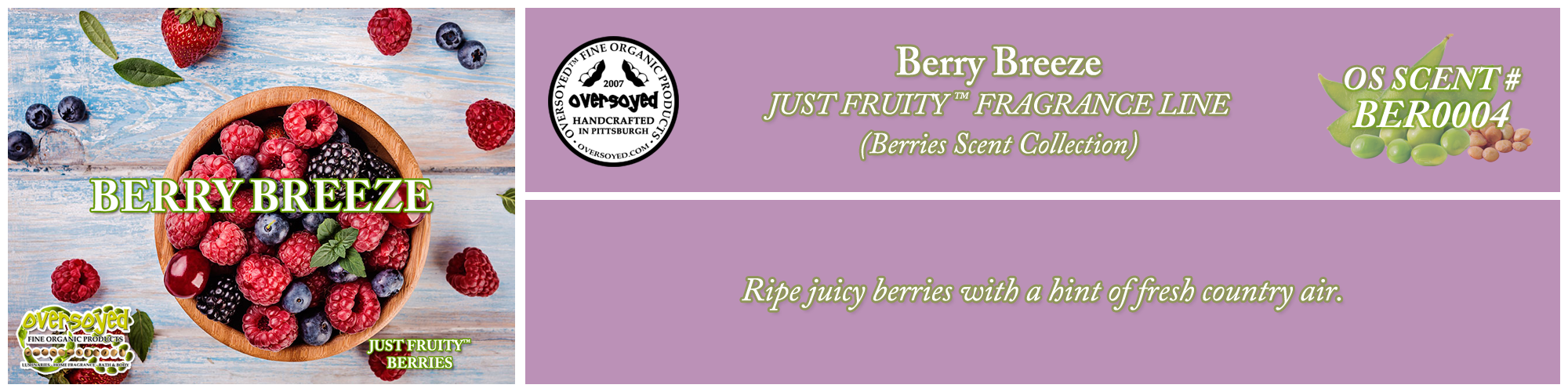 Berry Breeze Handcrafted Products Collection