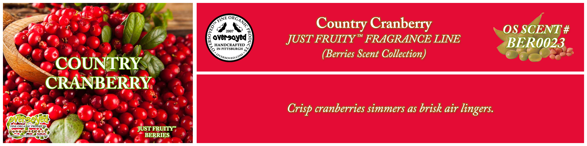 Country Cranberry Handcrafted Products Collection