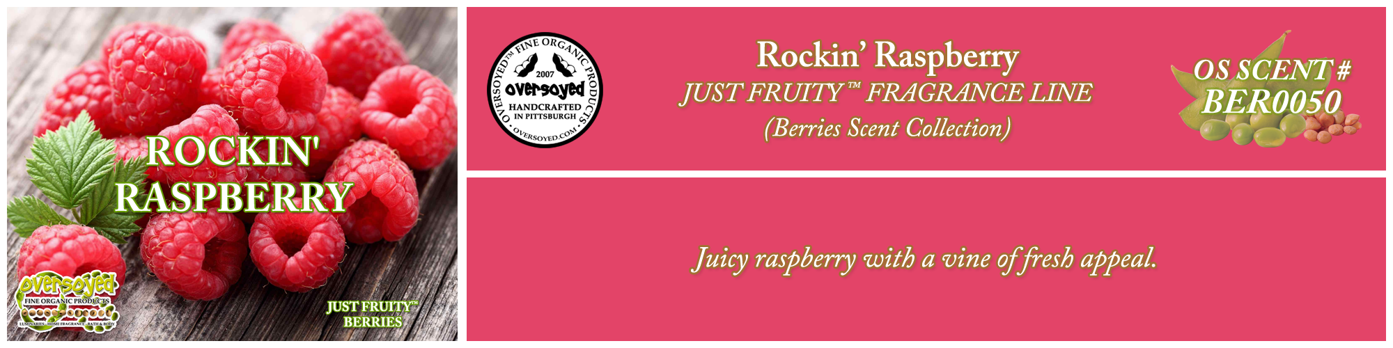 Rockin' Raspberry Handcrafted Products Collection