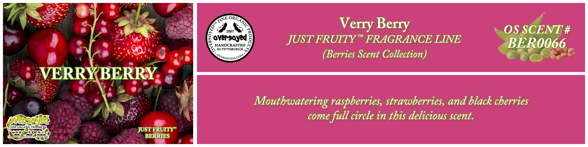 Verry Berry Handcrafted Products Collection