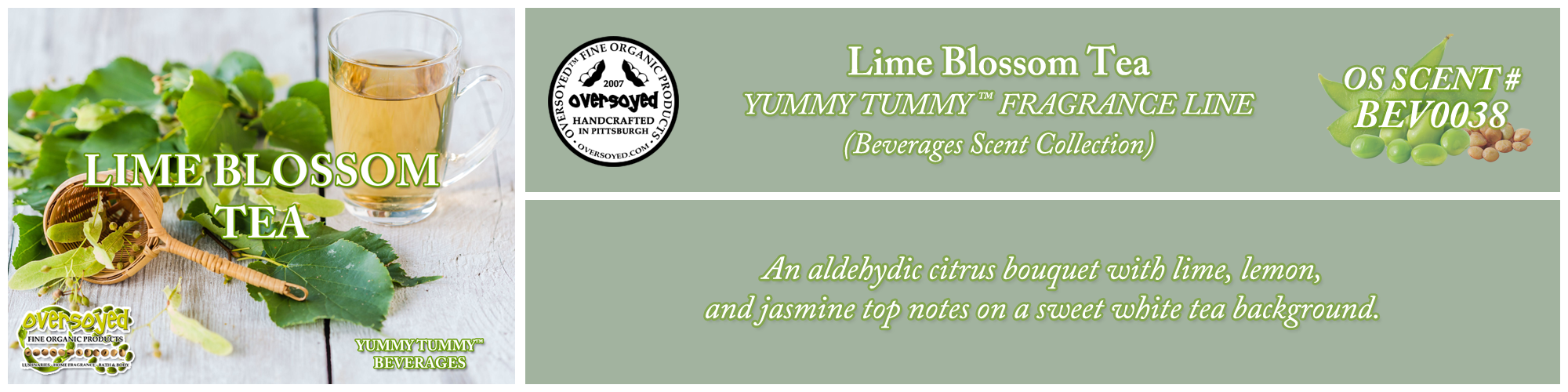 Lime Blossom Tea Handcrafted Products Collection