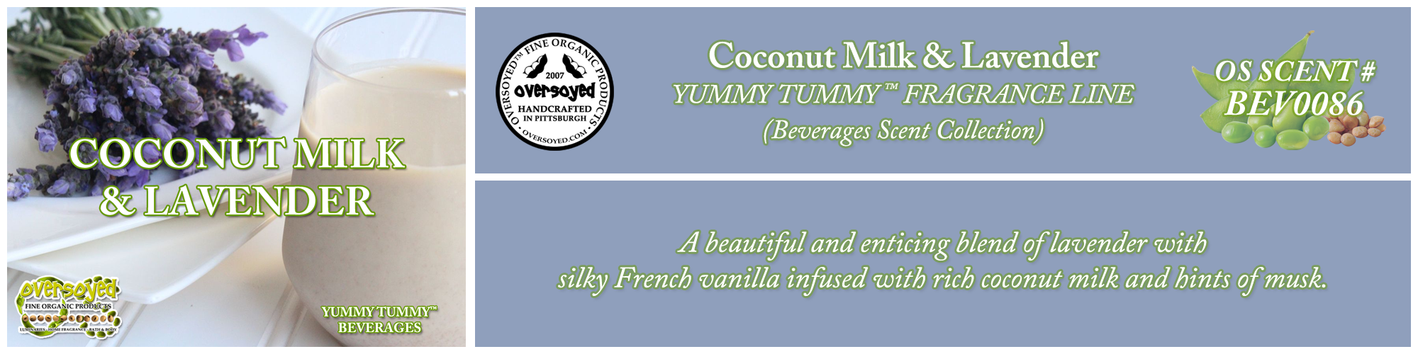 Coconut Milk & Lavender Handcrafted Products Collection