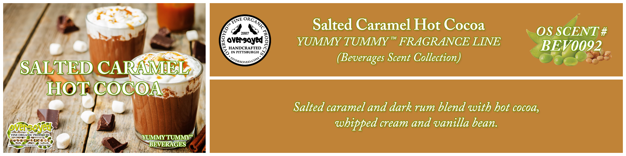 Salted Caramel Hot Cocoa Handcrafted Products Collection