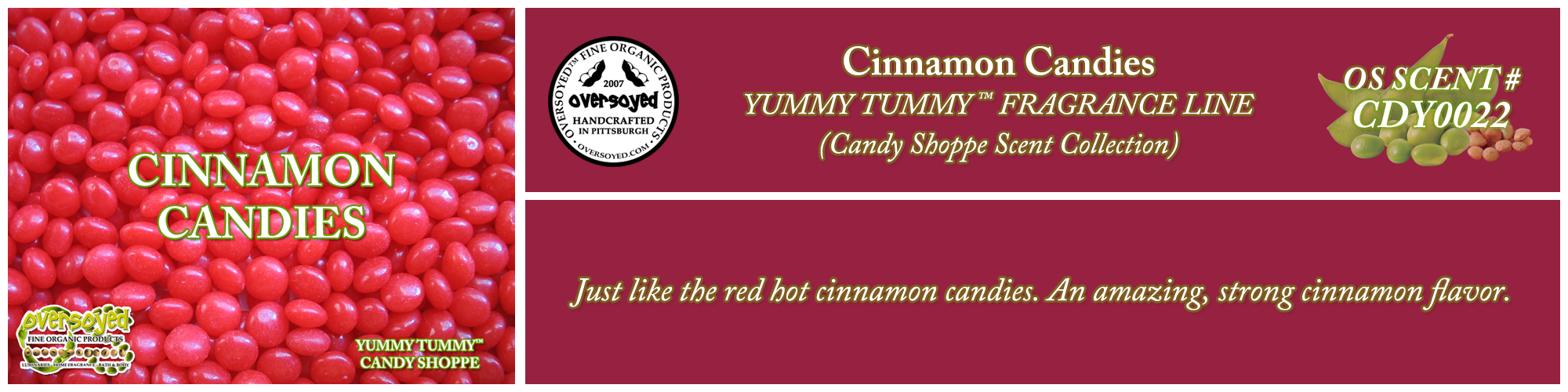 Cinnamon Candies Handcrafted Products Collection