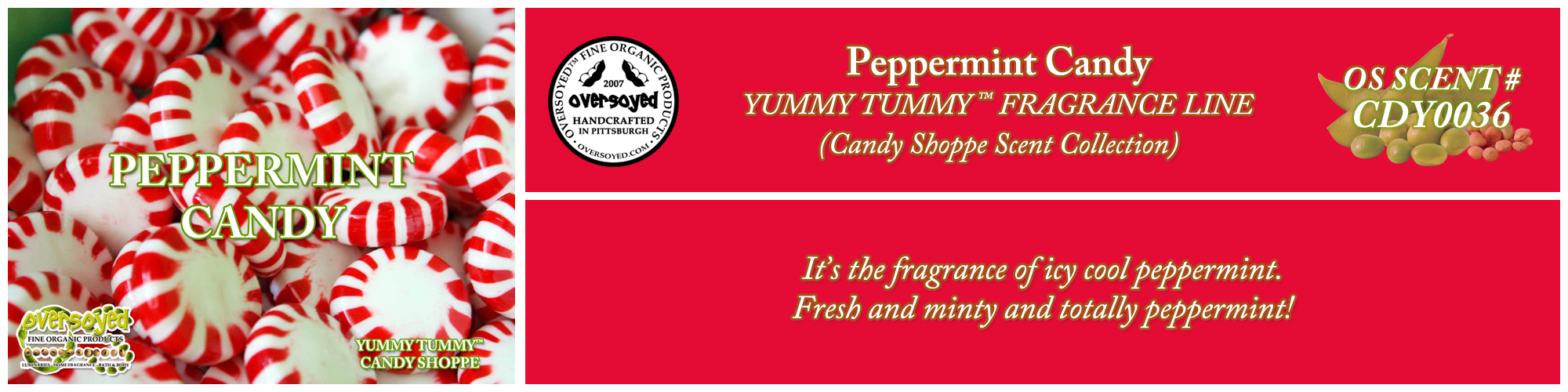 Peppermint Candy Handcrafted Products Collection