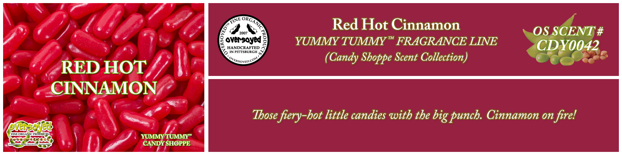 Red Hot Cinnamon Handcrafted Products Collection