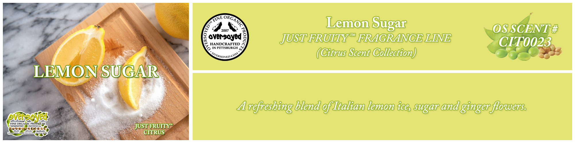 Lemon Sugar Handcrafted Products Collection