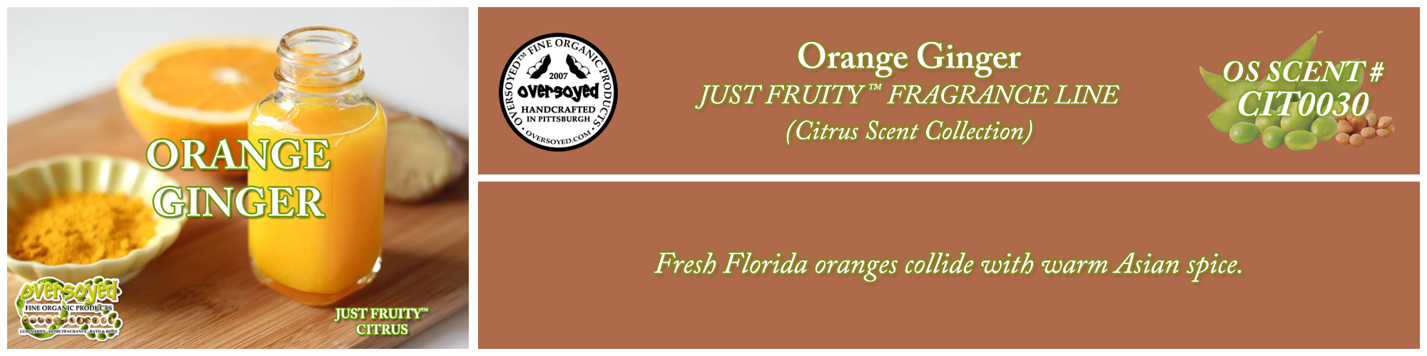 Orange Ginger Handcrafted Products Collection