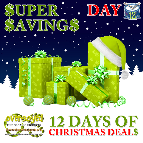 OverSoyed 12 Days of Christmas Deals - Super Savings Day