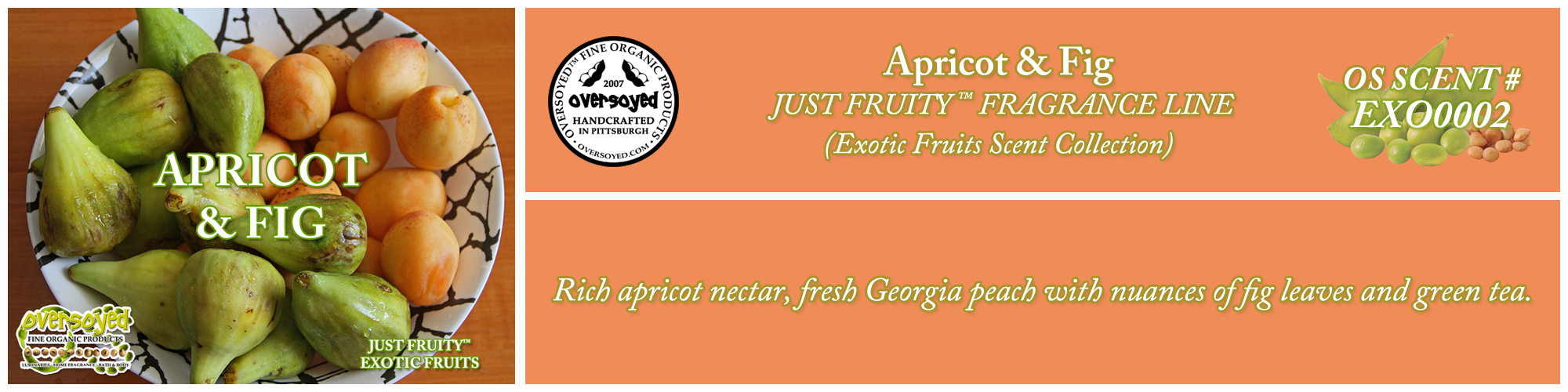 Apricot & Fig  Handcrafted Products Collection