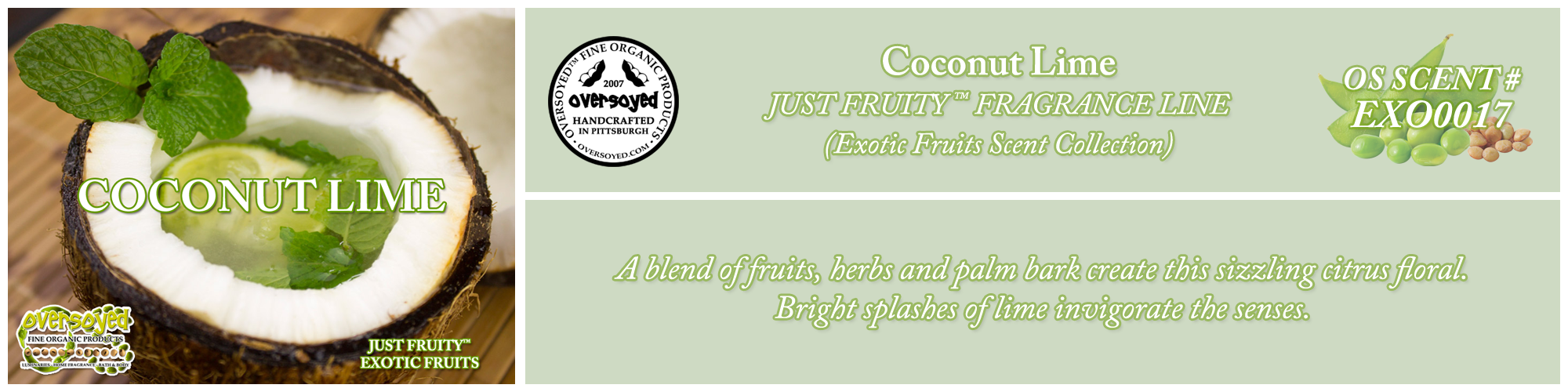 Coconut Lime Handcrafted Products Collection
