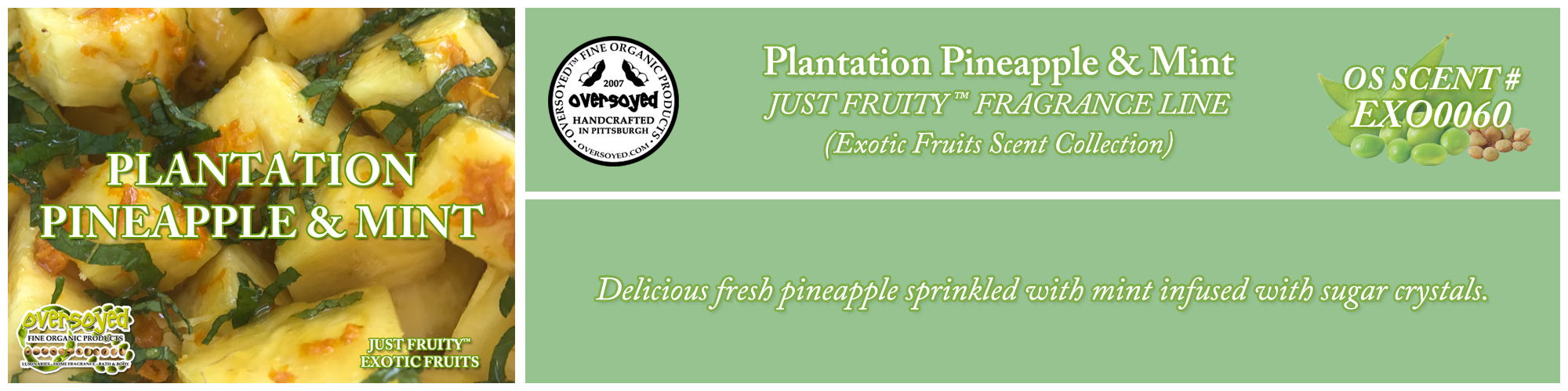 Plantation Pineapple & Mint Handcrafted Products Collection