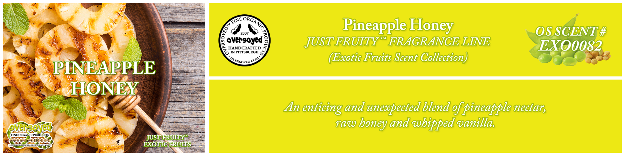 Pineapple Honey Handcrafted Products Collection