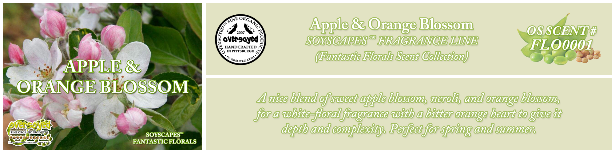 Apple & Orange Blossom Handcrafted Products Collection